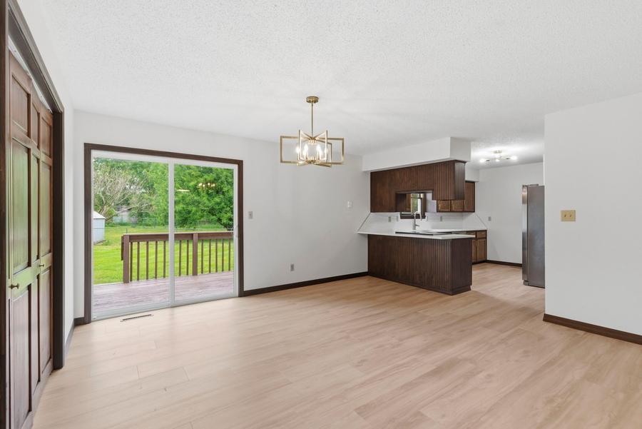 Kitchen and dining