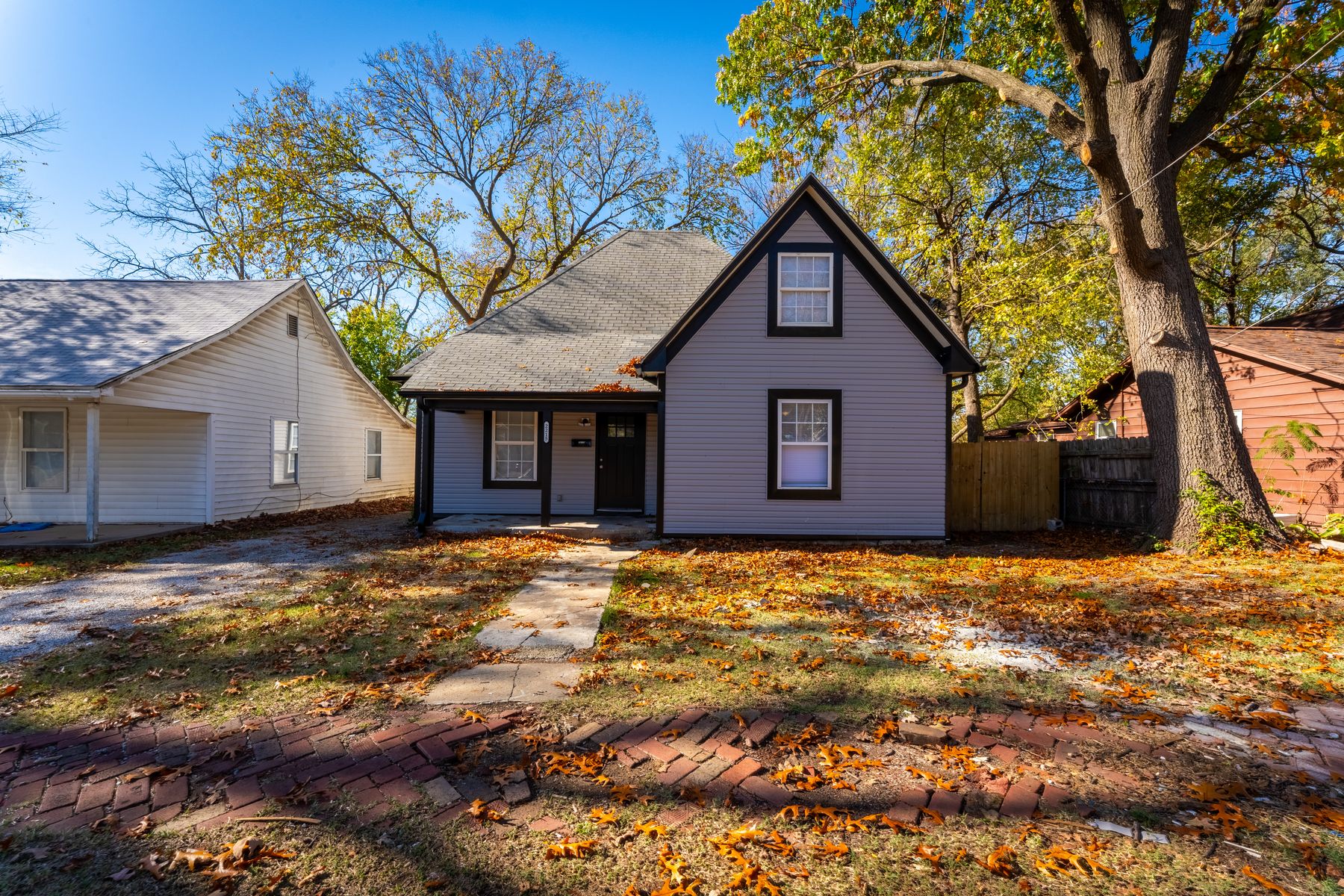 Front of the house