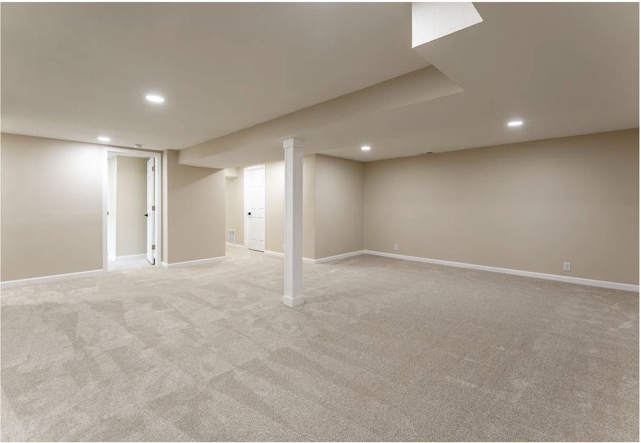 Finished basement