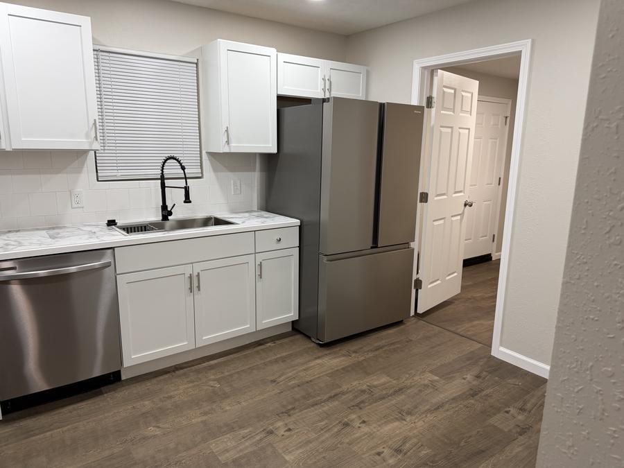 Kitchen, toward the hall